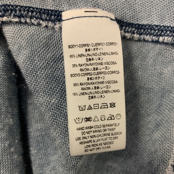 We the Free // Pale Blue Relaxed Long Sleeve Top - Picture 7 of 7